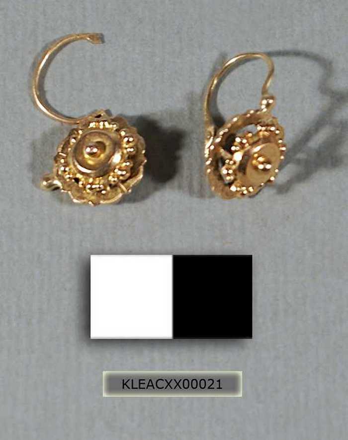 Set oorbellen met haakje