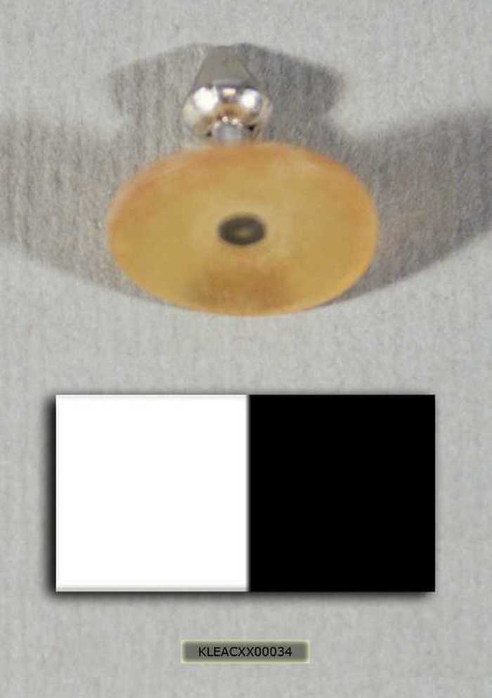 Geelkleurige manchetknoop