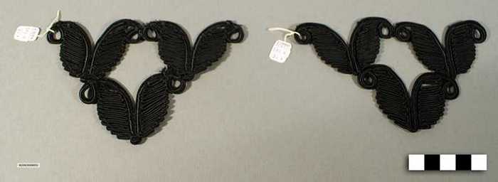 Geweven borduursel - galon (2 stuks)