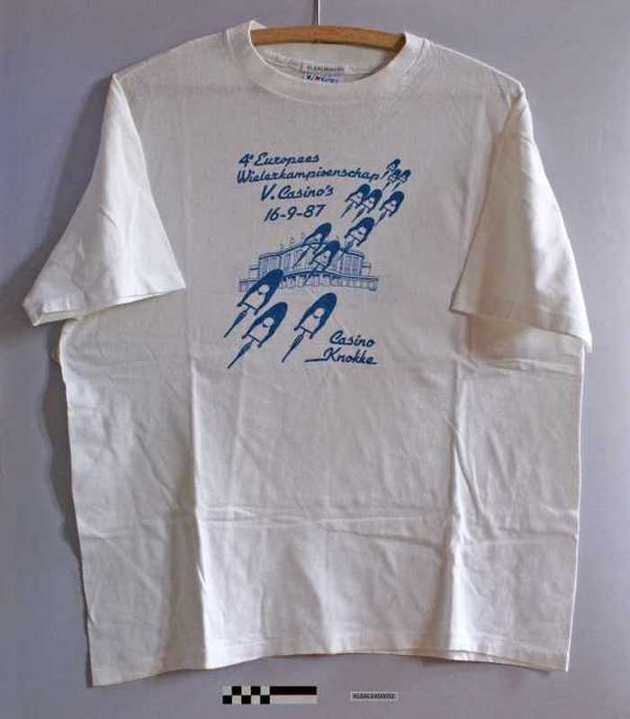 T-shirt Europees`Wielerkampioenschap van Casinos