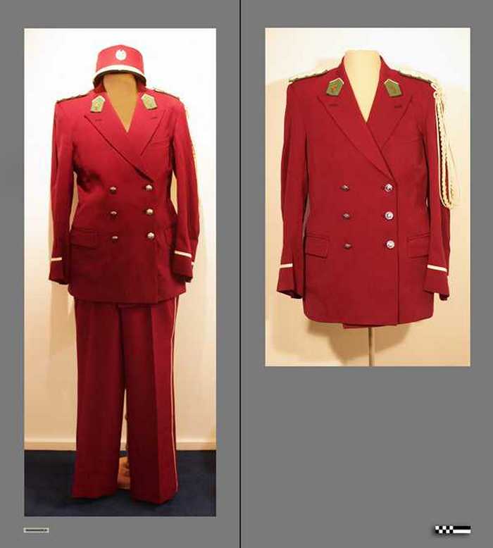 Kostuum van een Muziekvereniging