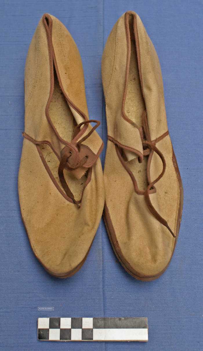 Linnen damesschoenen (1 paar)