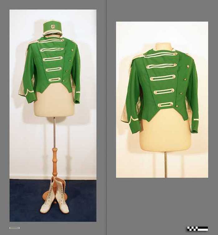 Kostuum van een Majorettenvereniging