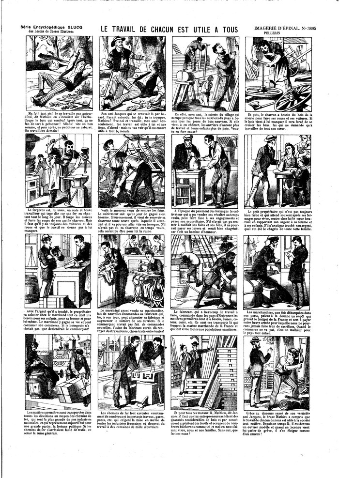 Le travail de chacun est utile a tous