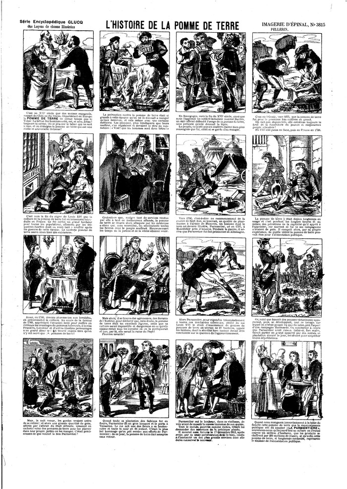 L'histoire de la pomme de terre