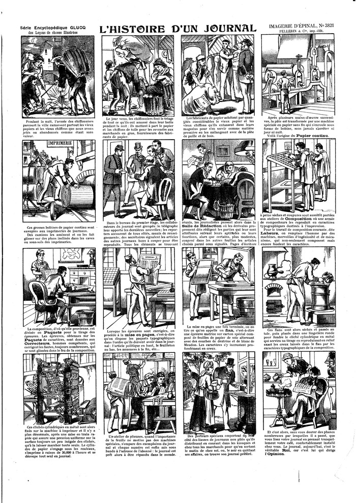 L'histoire d'un journal