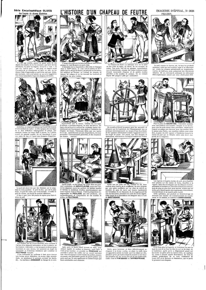 L'histoire d'un chapeau de feutre