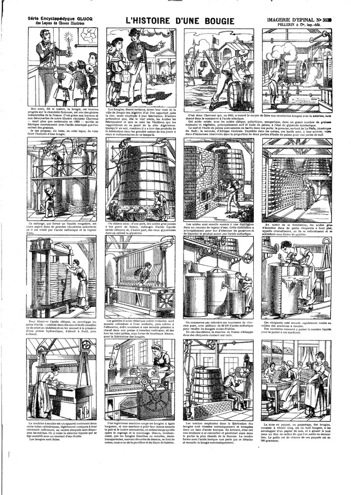 L'histoire d'une bougie