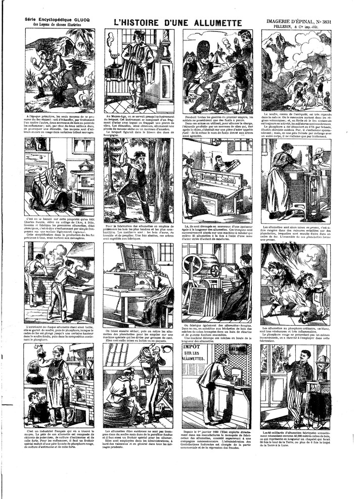 L'histoire d'une allumette