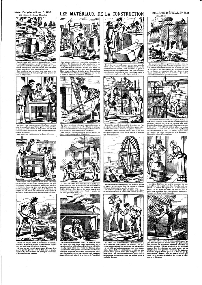 Les matériaux de la construction