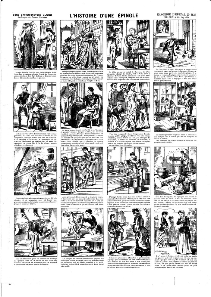 L'histoire d'une épingle