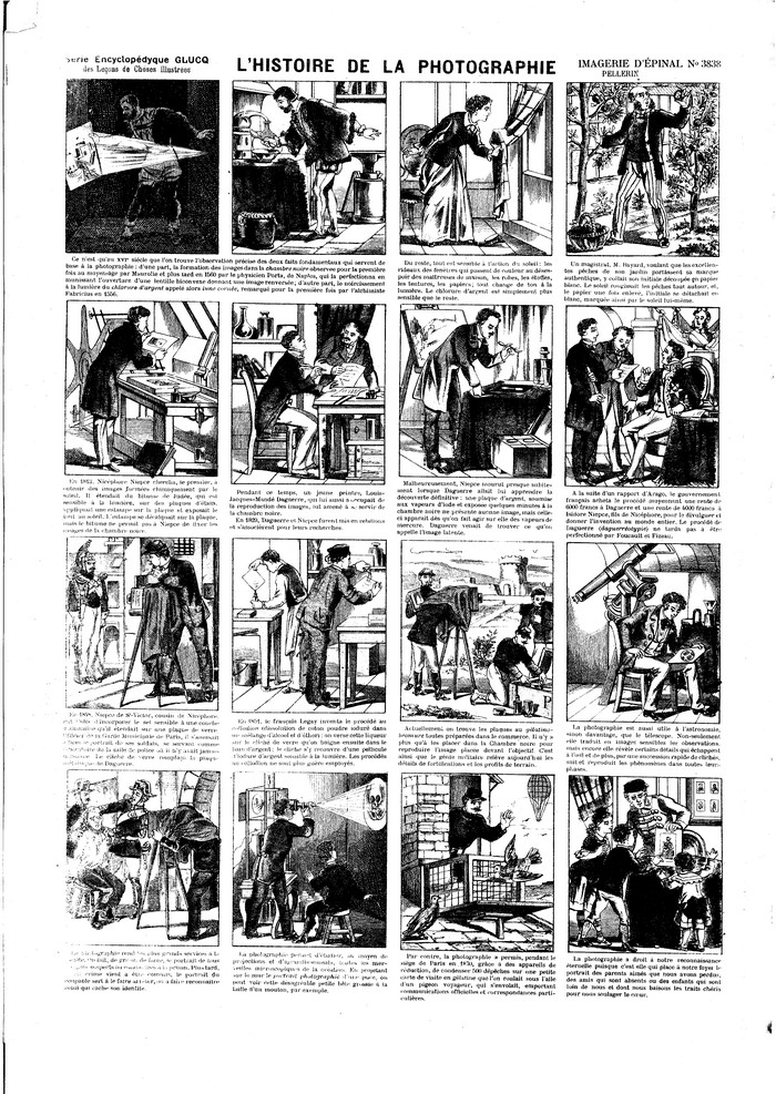 L'histoire de la photographie