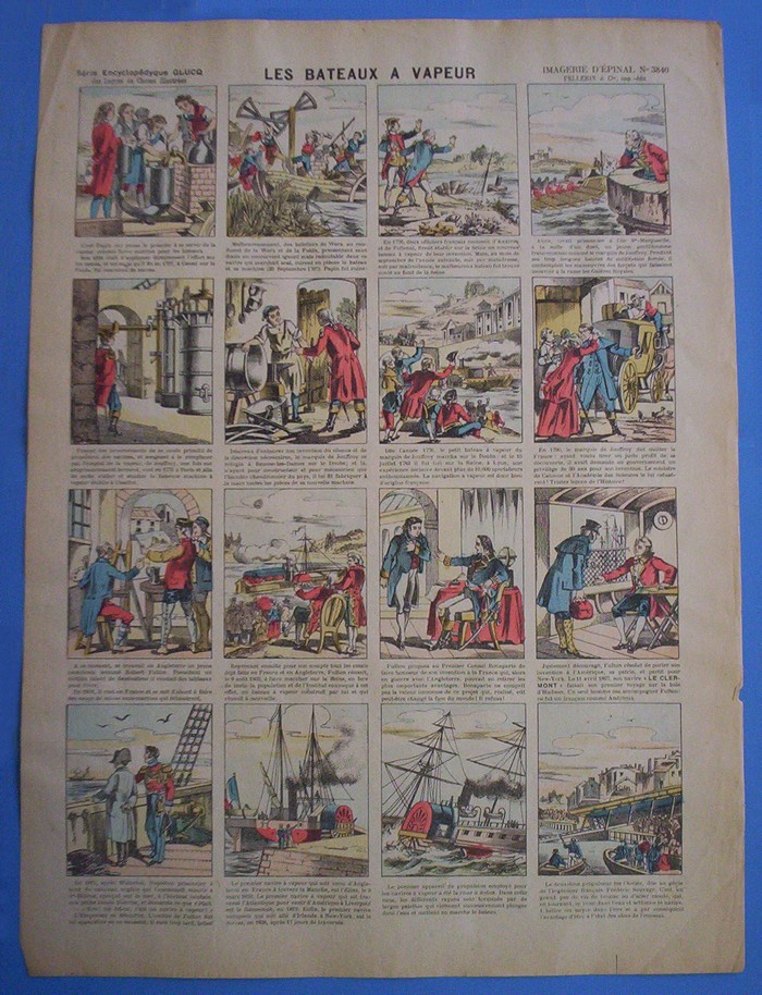 Les bateaux a vapeur