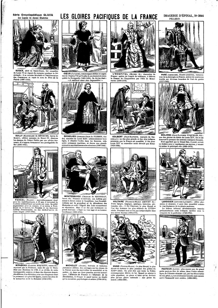 Les gloires pacifiques de la France