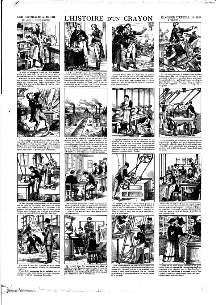 L'histoire d'un crayon