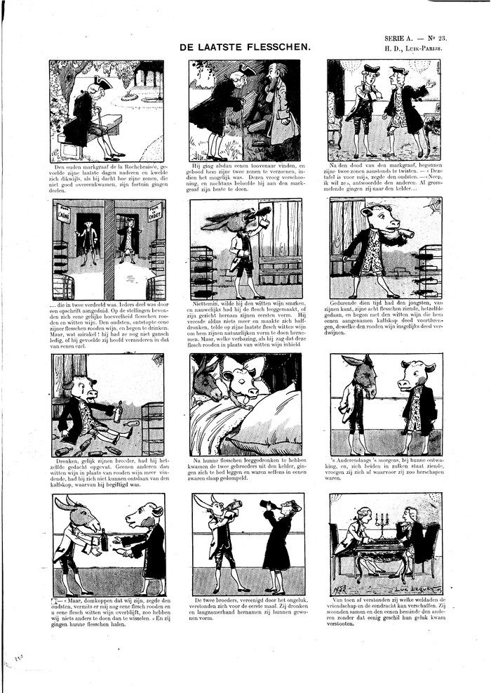 De laatste flesschen