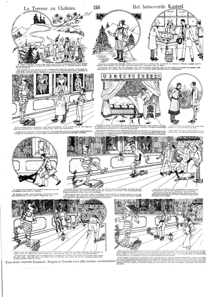 La Terreur au Chateau Het betooverde kasteel