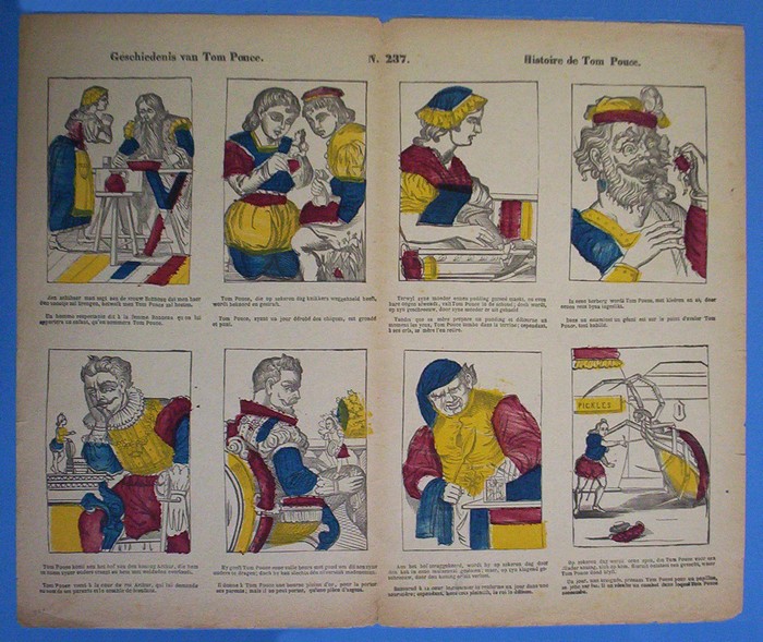 Geschiedenis van Tom Pouce ? Histoire de Tom Pouce