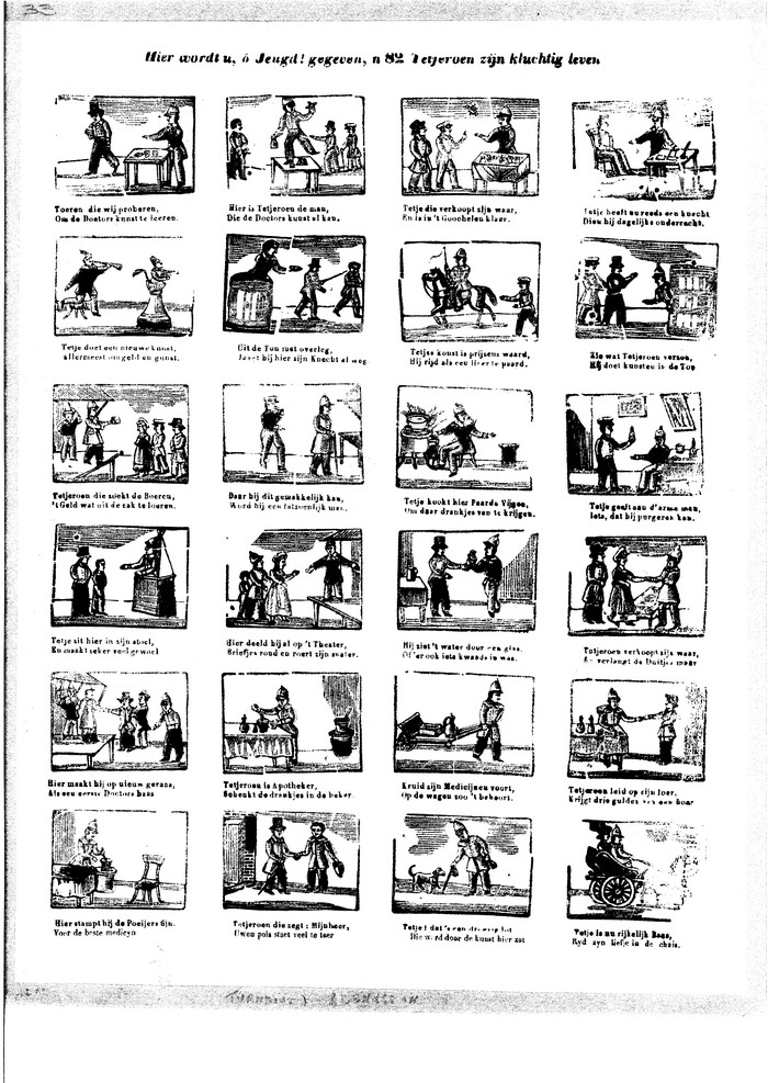 Tetjeroen zijn kluchtig leven