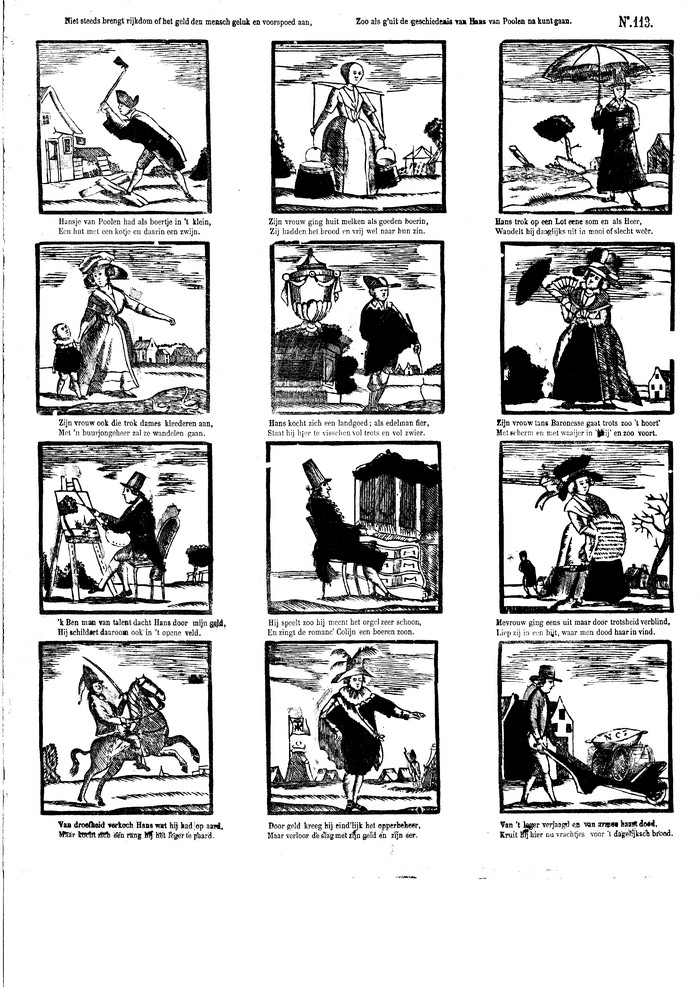 Niet steeds brent rijkdom of het geld den mensch geluk een voorspoed aan?