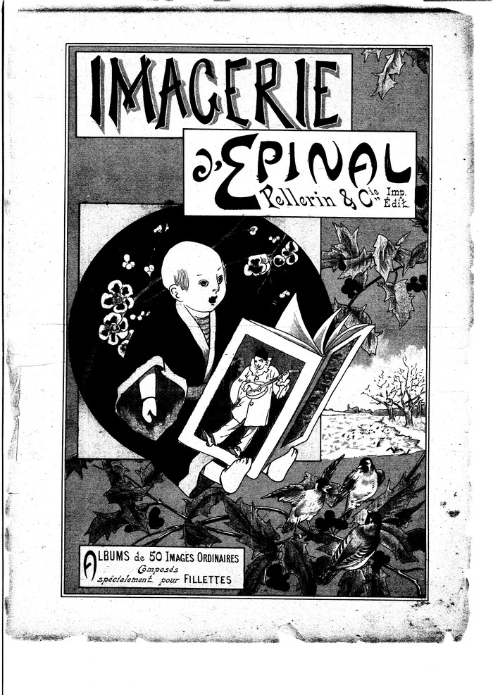 Imagerie d'Epinal Pellerin & Cie ? Imp. Edit. Albums de 50 images ordinaires composé spécialement pour Fillettes