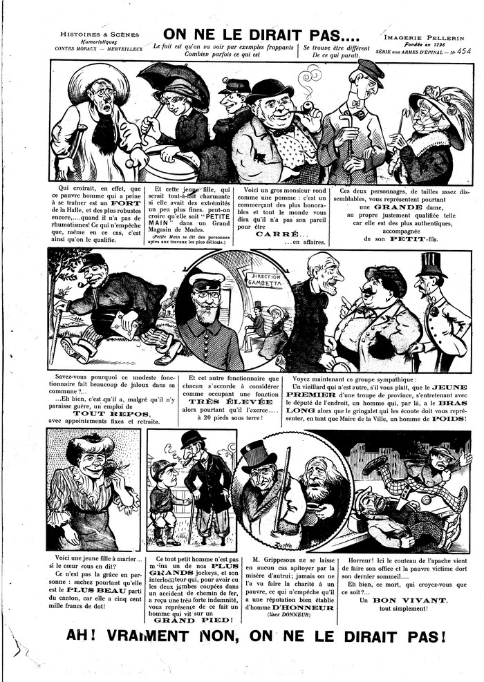 On ne le dirait pas ?