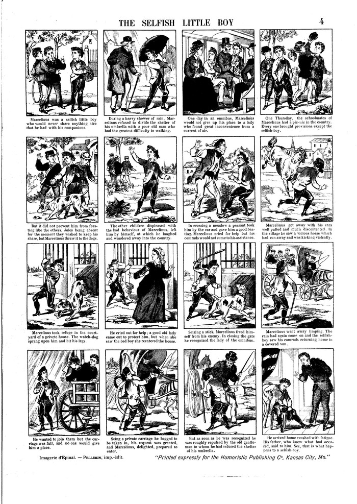 The selfish little boy