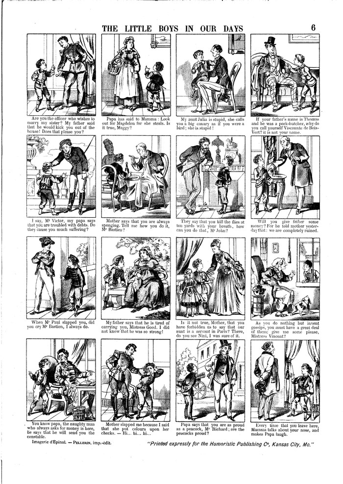 The little boys in our days