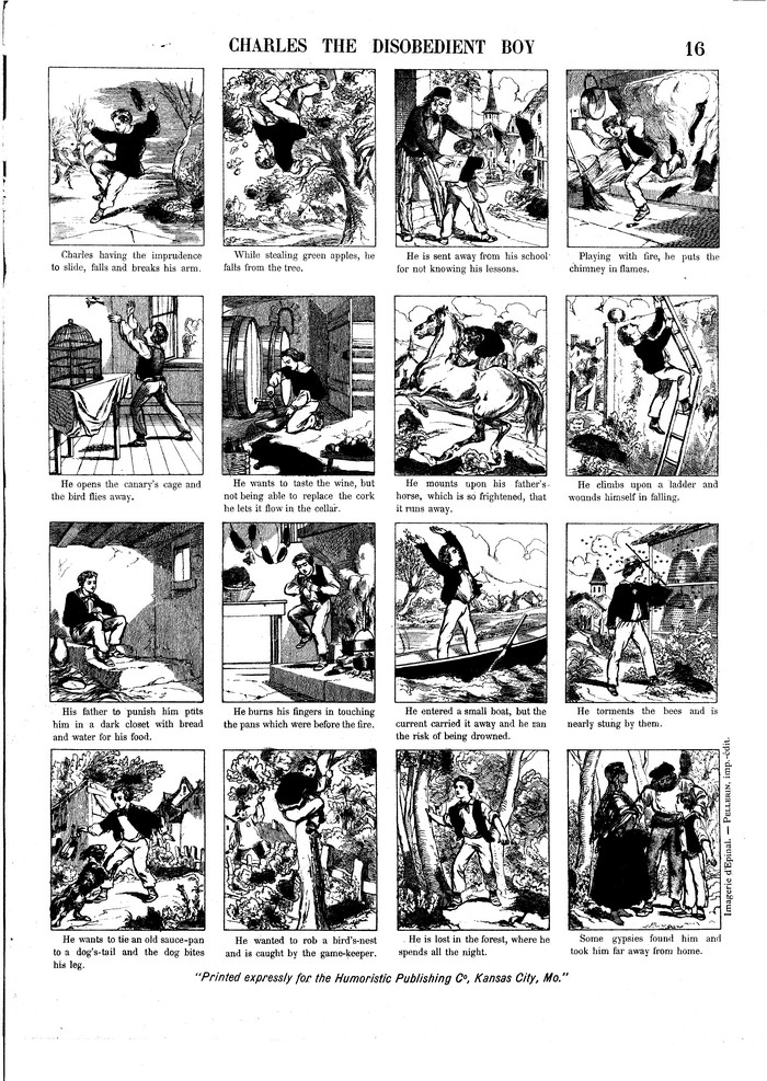 Charles the disobedient boy