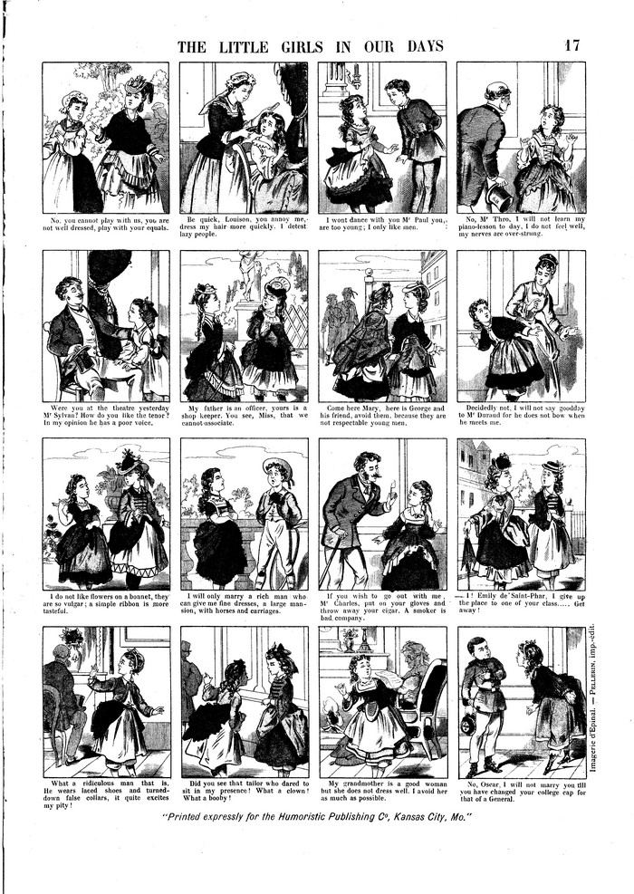 The little girls in our days