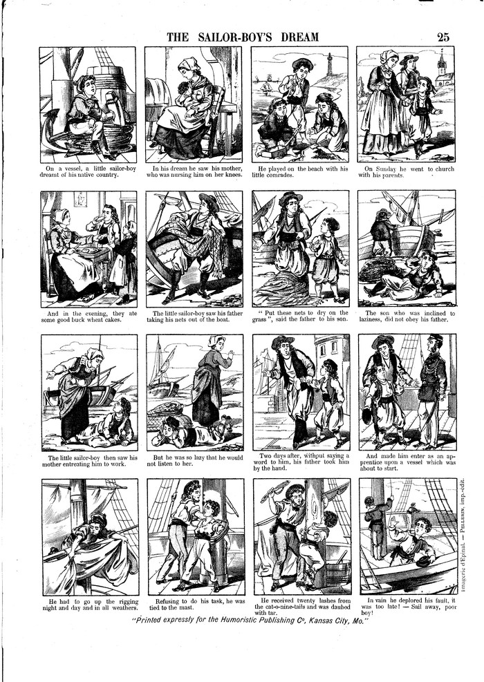 The sailor-boy?s dream