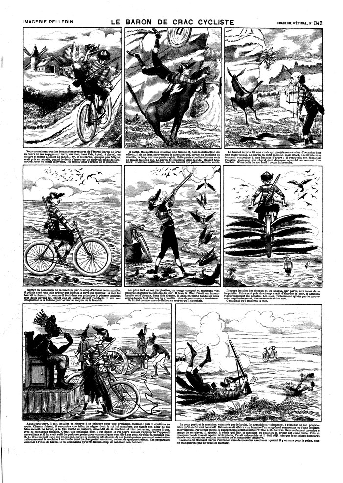 Le baron de crac cycliste