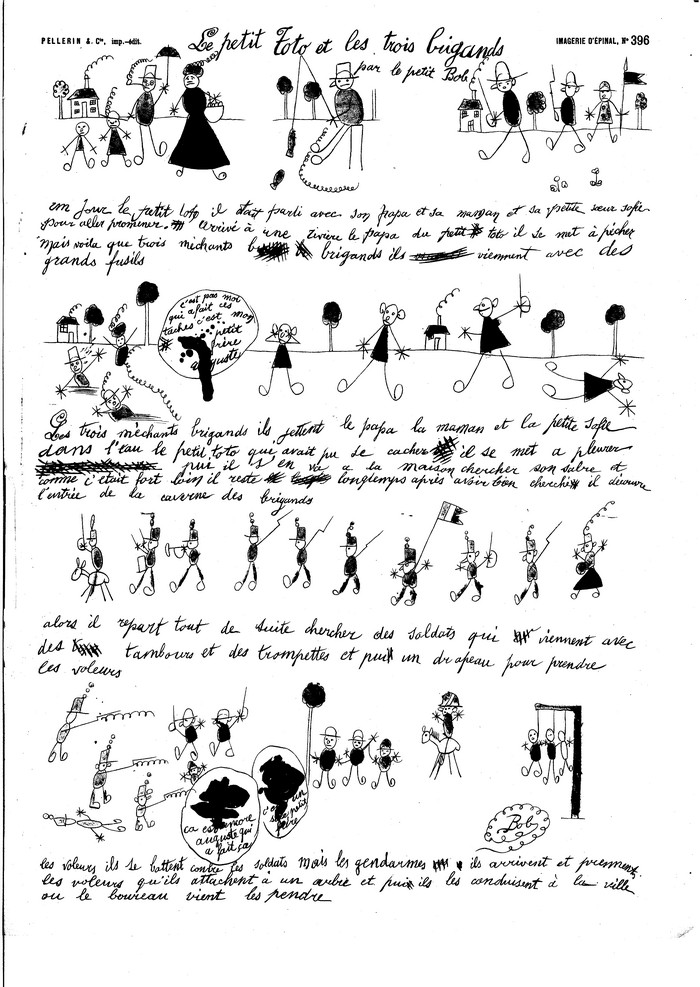 Le petit Foto et les trois brigands