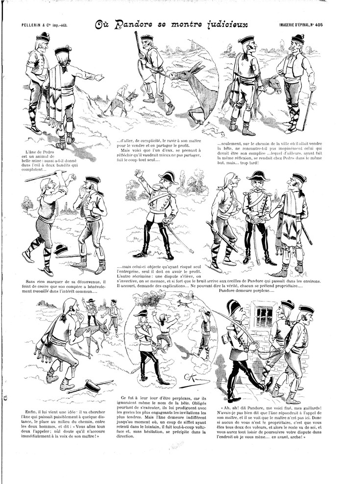 Où Pandore se montre judicieux