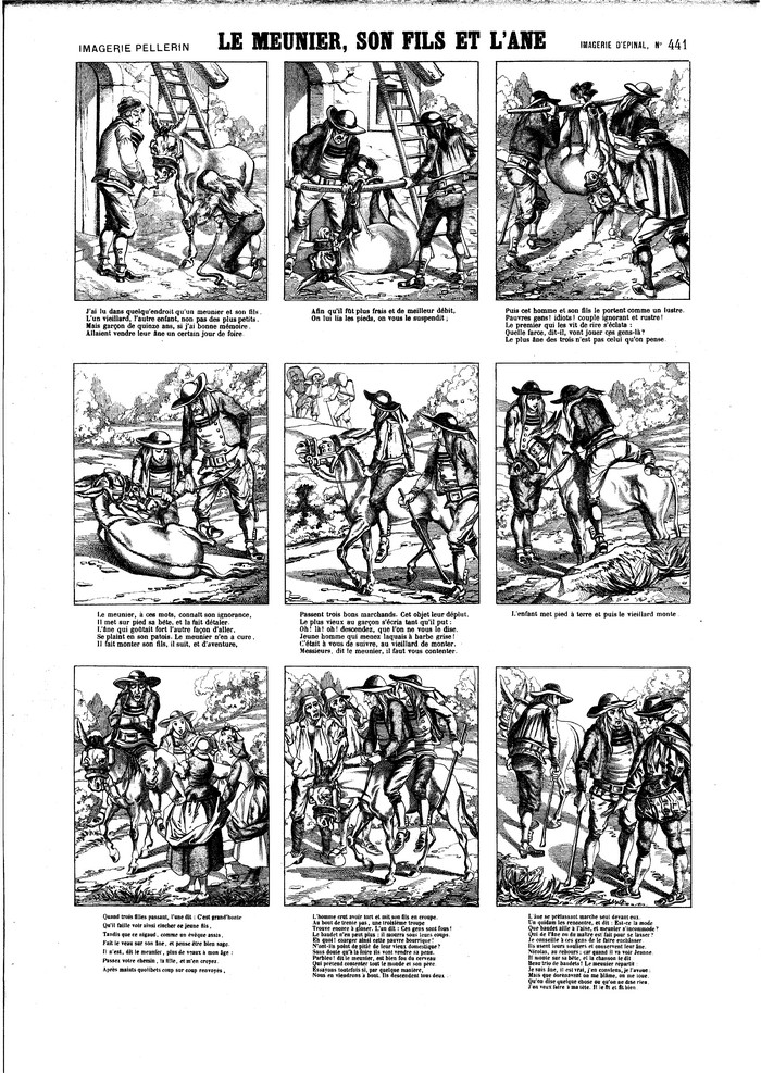 Le meunier, son fils et L'âne