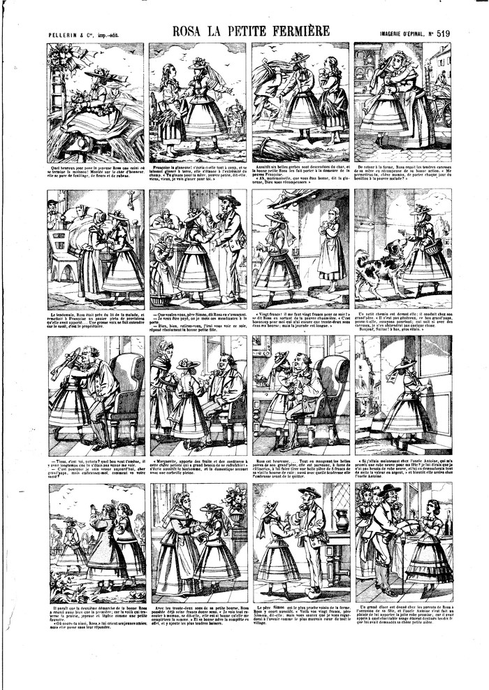 Rosa la petite fermière