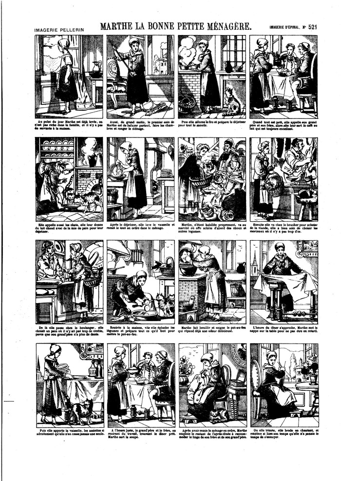 Marthe la bonne petite ménagère