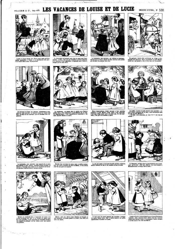 Les vacances de Louise et de Lucie