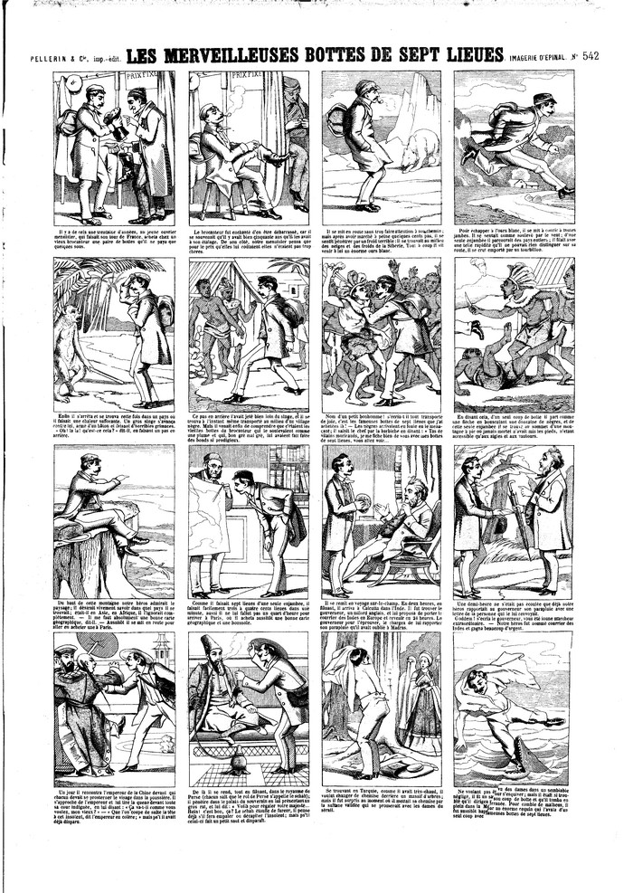 Les merveilleuses bottes de sept lieues