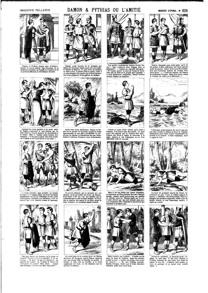 Damon & Pythias ou l?amitié