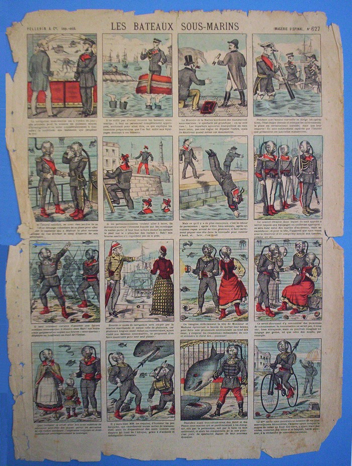 Les bateaux sous-marins