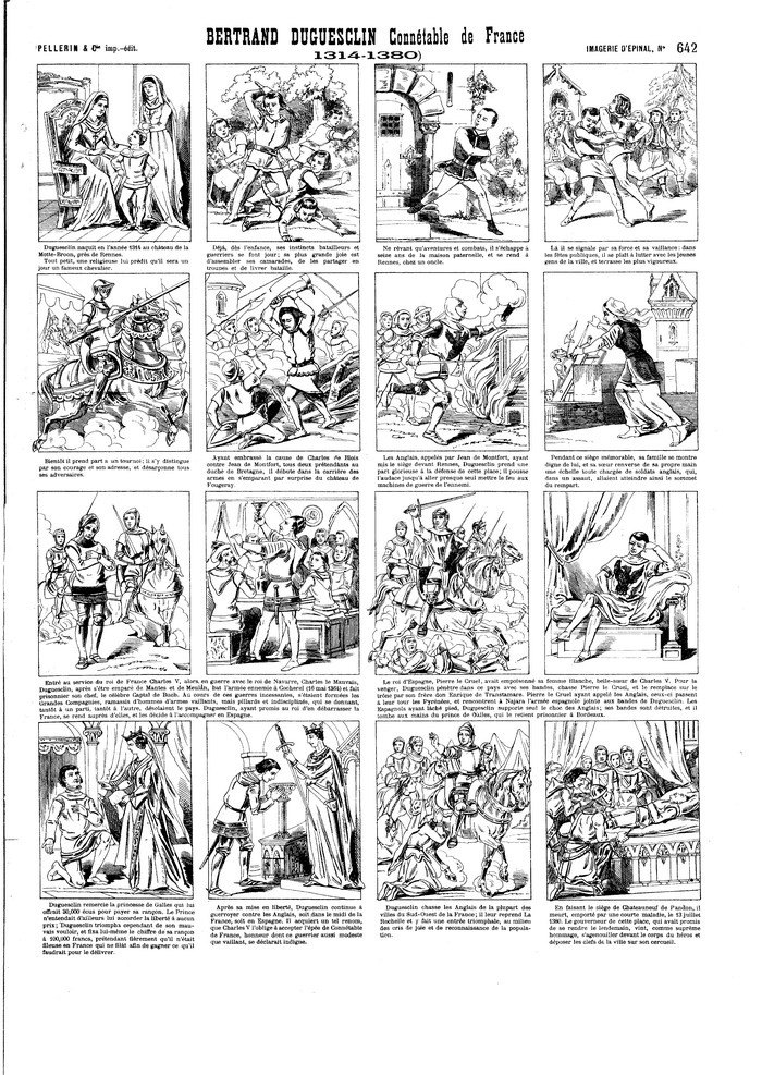 Betrand Duguesclin ? Conné-table de France (1314-1380)