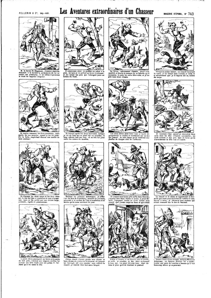 Les aventures extraordinaires d'un chasseur