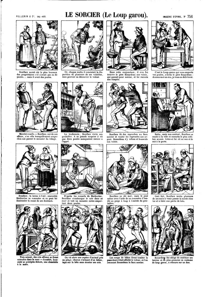 Le sorcier (Le loup garou)