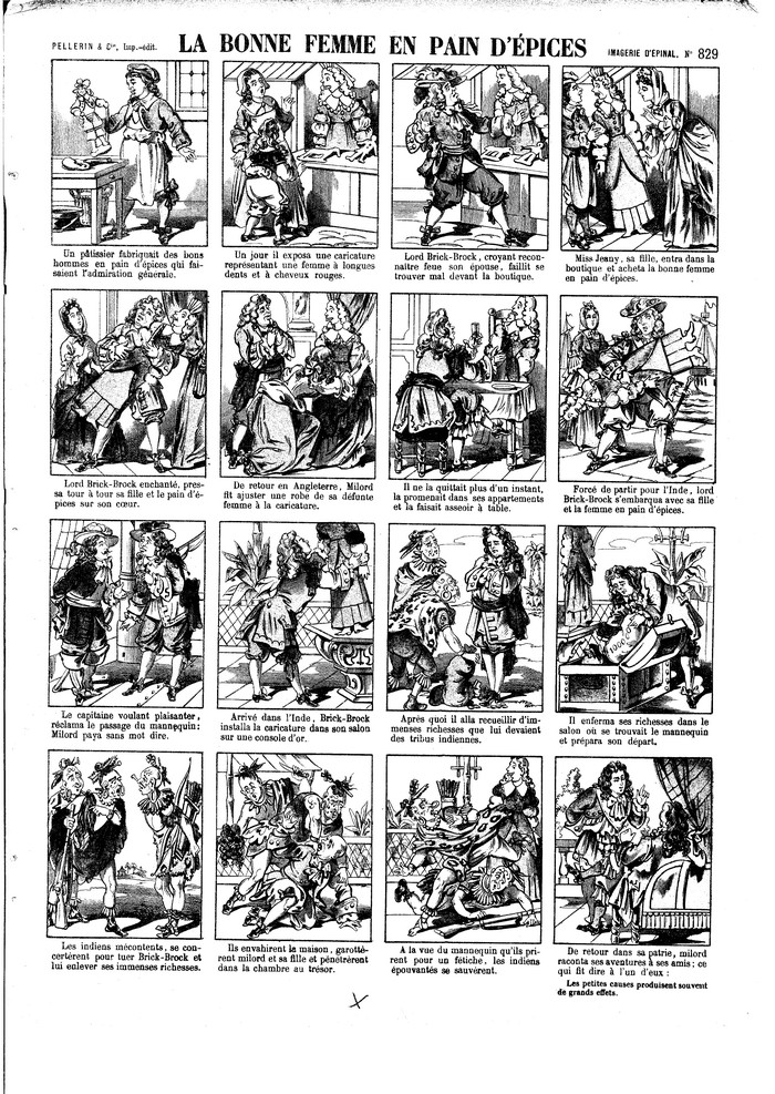 La bonne femme en pain d?épices