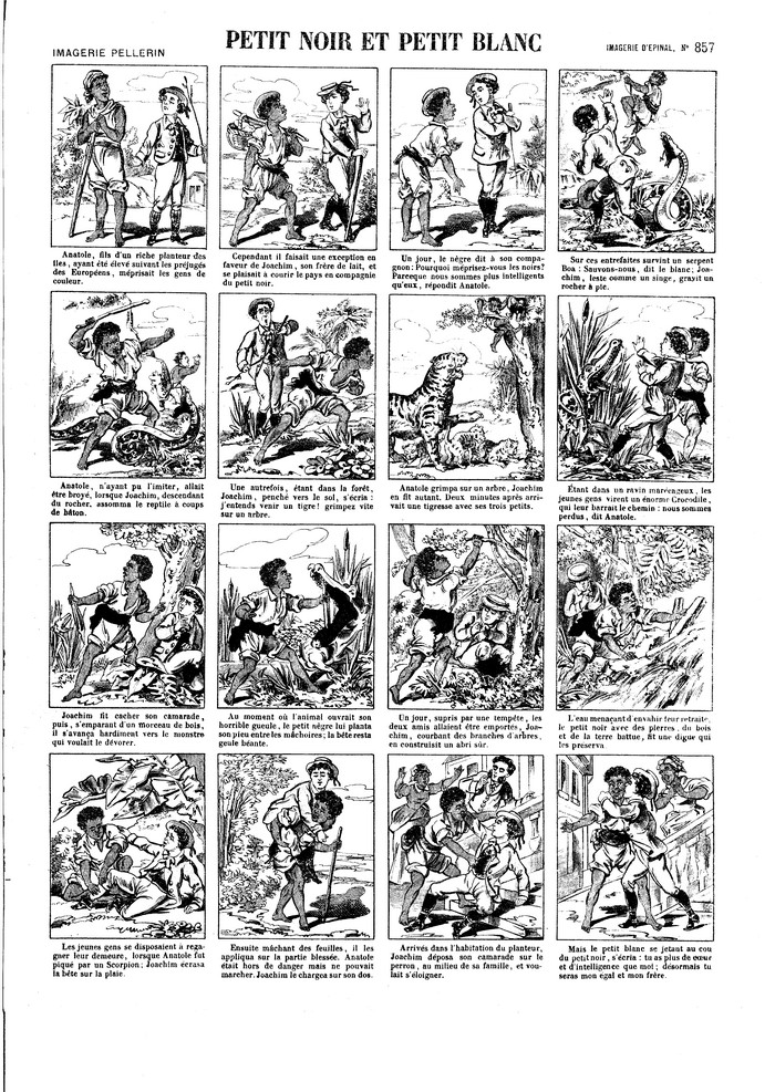 Petit noir et petit blanc