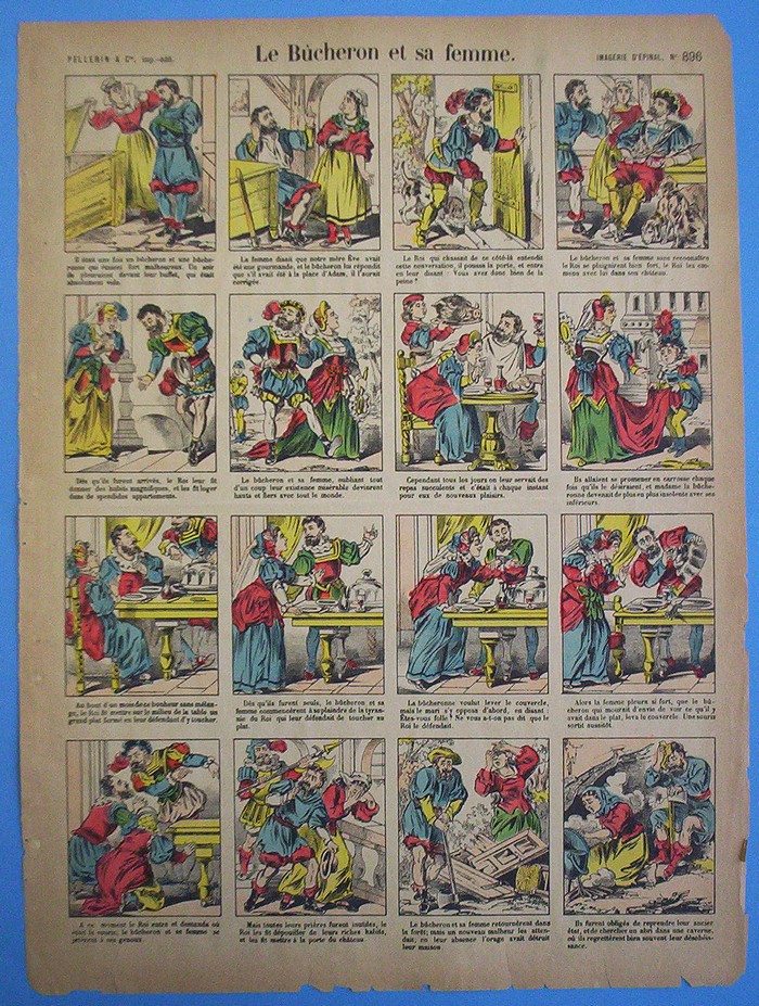 Le bûcheron et sa femme