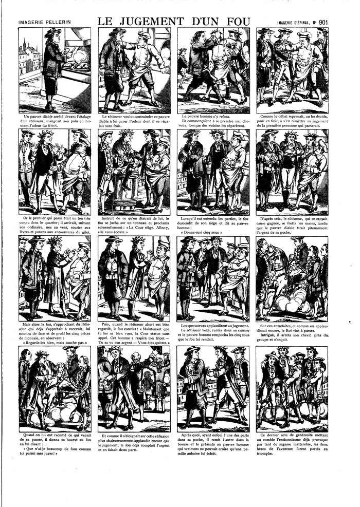 Le jugement d'un fou