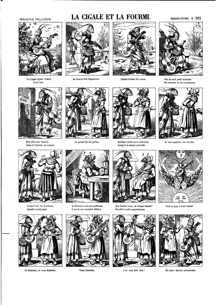 La cigale et la fourmi