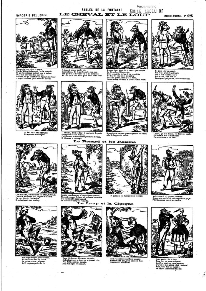 Le cheval et le loup